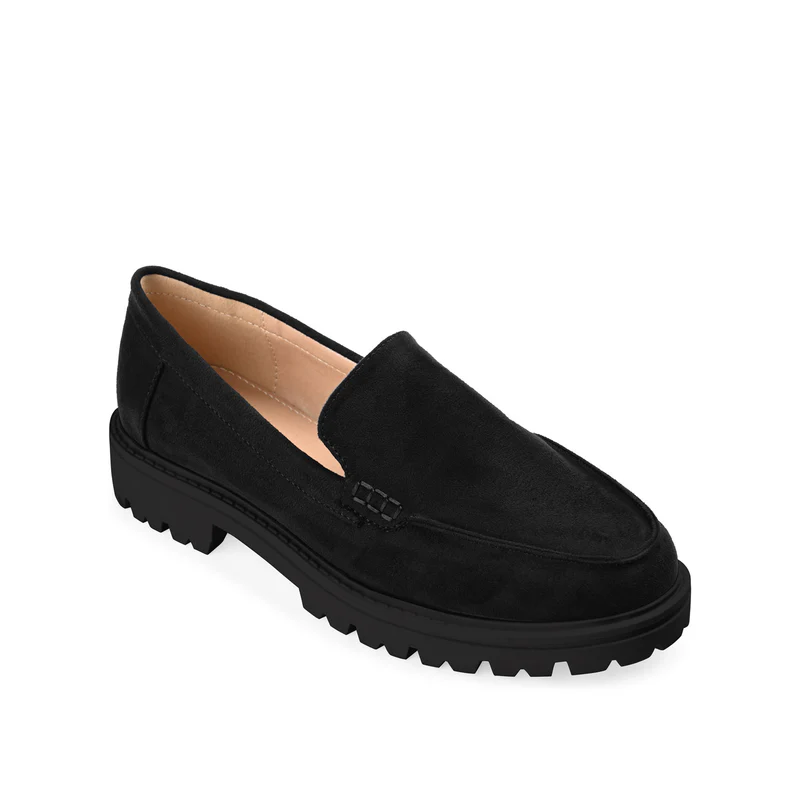 Zapatos Planos Erika De Espuma Tru Comfort De Journee Collection Para Mujer, Color Negro, Talla 8.5 De Ancho | 194593661486 TRG187601323