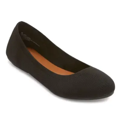 [Mixit Womens Callie Ballet Flats - BLACK 9 1/2] Bailarinas Mixit Callie Para Mujer - Negro 9 1/2 | TRG192813449