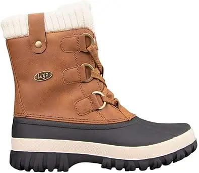 [Lugz Stormy Women's Waterproof Winter Boots - ROASTED PEANUT CRE 9 1/2 MEDIUM] Botas De Invierno Impermeables Para Mujer Lugz Stormy - Roasted Peanut Cre 9 1/2 Medium | TRG185044246