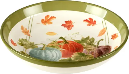 [Certified International Autumn Harvest Earthenware Serving Bowl - MULTI ONE SIZE] Cuenco De Barro Para Servir Con Certificación Internacional De Cosecha De Otoño - Multicolor Único | 730384372461 TRG185761367