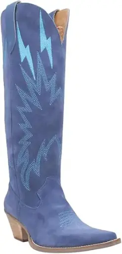 [Dingo THUNDER ROAD - Blue 7 Medium] Dingo Thunder Road - Azul 7 Mediano | TRG192804405 Botas