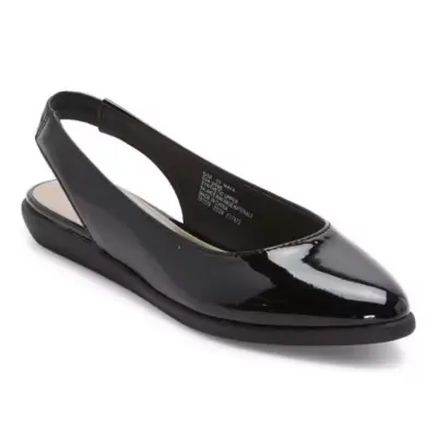 [East Fifth East 5Th Womens Maya Pointed Toe Ballet Flats - BLACK 11 WIDE] East Fifth East 5Th - Bailarinas De Punta Para Mujer Maya - Negro 11 Ancho | 198272134902 TRG188552450