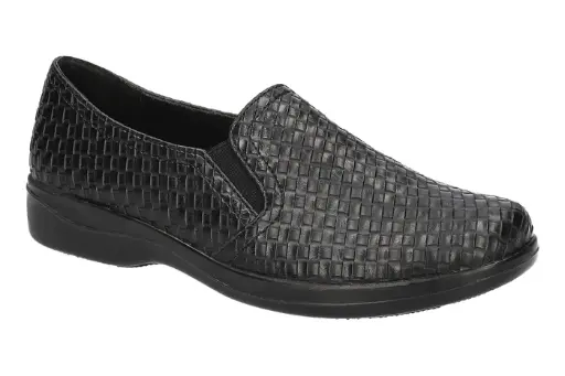 [Easy Street ETERNITY W - Black Woven 8 1/2 Wide] Easy Street Eternity W - Tejido Negro De 8 1/2 De Ancho | 196371329823 TRG191579220