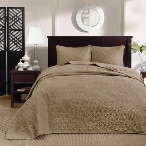 [JLA Home MP13-1565 Coverlet Sets JLA Home FULL/QUEEN Khaki] Jla Home Mp13-1565 Conjuntos De Cubrecamas Jla Home Full/Queen Caqui | 675716624873 TRG180482136