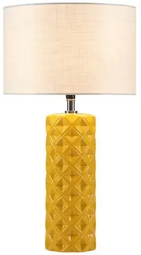 [510 Design Macey Geometric Ceramic Table Lamp - YELLOW ONE SIZE] Lámpara De Mesa Geométrica De Cerámica Macey De 510 Design - Amarilla | 86569999610 TRG186937354