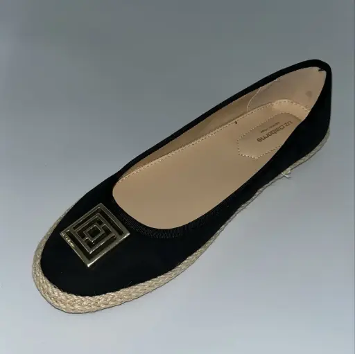 [Liz Claiborne Womens Fresno Ballet Flats - BLACK 10 MEDIUM] Liz Claiborne - Bailarinas Fresno Para Mujer - Negro 10 Mediano | 198272118896 TRG188377044