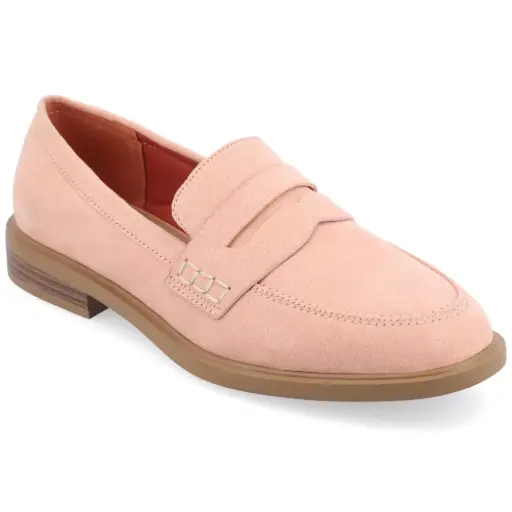 [Journee Collection Womens Raichel Loafers - PEACH 11 MEDIUM] Mocasines Raichel Para Mujer De La Colección Journee - Melocotón 11 Mediano | TRG192805543