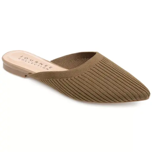 [Journee Collection Womens Aniee Mules - Taupe 9 Medium] Mules Aniee Para Mujer De Journee Collection - Taupe 9 Medium | 52574910247 TRG187602978