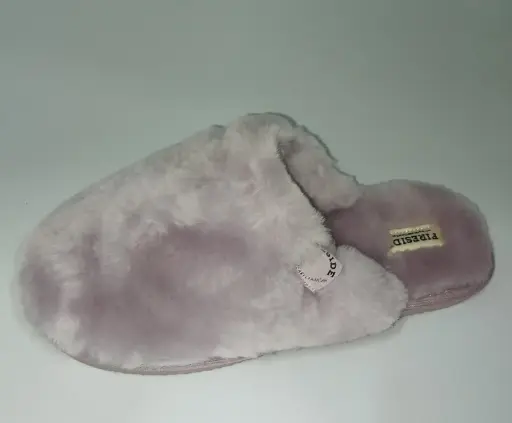 [Dearfoams Womens Slip-On Slippers - FROSTED PLUM 10] Pantuflas Dearfoams Para Mujer - Ciruela Escarchada 10 | 91217403838 3069025373