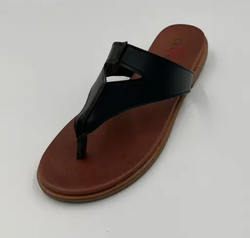 [Mia Amore Mayte Womens Footbed Sandals - BLACK 10 WIDE] Sandalias Con Plantilla Para Mujer Mia Amore Mayte - Negro 10 Ancho | TRG192763975