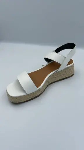 [A.N.A Womens Emily Wedge Sandals - CREAM 8 MEDIUM] Sandalias De Cuña Emily Para Mujer De A.N.A. - Crema 8 Mediano | R1N000000Uoum8 TRG188371865