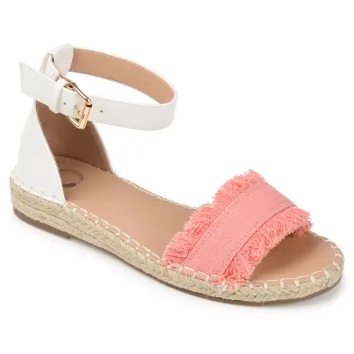 [Journee Collection Womens Tristeen Wedge Sandals - PINK 9 MEDIUM] Sandalias De Cuña Tristeen Para Mujer De La Colección Journee - Rosa 9 Mediano | 52574866117 TRG187797859