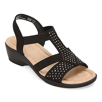 [East Fifth East 5Th Womens Izabel Heeled Sandals - BLACK 9 MEDIUM] Sandalias De Tacón Izabel Para Mujer De East Fifth East 5Th - Negro 9 Mediano | 198272159592 TRG187861347
