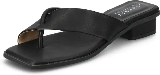 [Journee Collection Womens Mina Heeled Sandals - BLACK 9 1/2 MEDIUM] Sandalias De Tacón Mina Para Mujer De La Colección Journee - Negro 9 1/2 Mediano | 194593736603 TRG188381746