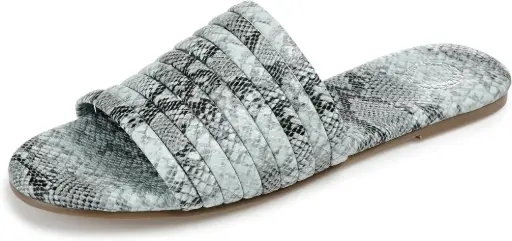 [Journee Collection Womens Marisol Slide Sandals - MINT 9 MEDIUM] Sandalias Marisol Para Mujer De La Colección Journee - Mint 9 Medium | TRG192807441