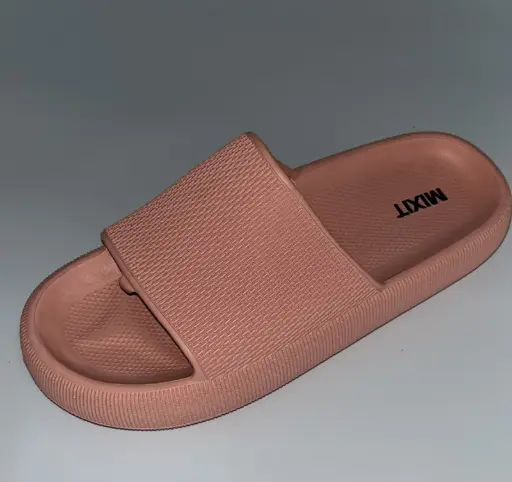 [Mixit Womens Slide Sandals - LIGHT PERSIMMONS 8] Sandalias Mixit Para Mujer - Caqui Claro 8 | TRG192813606