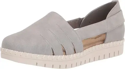 [Easy Street Womens Bugsy Slip-On Shoe - Gray 9 Medium] Zapatillas Sin Cordones Bugsy De Easy Street Para Mujer - Gris Talla 9 Mediana | 193073895762 TRG187862861