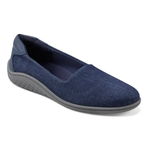 [Easy Spirit Womens Gift2 Slip-On Shoe - NAVY 8 NARROW] Zapato Sin Cordones Easy Spirit Gift2 Para Mujer - Azul Marino 8 Estrecho | 194584601941 TRG188556628