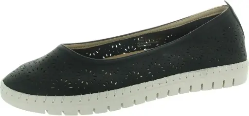 [Easy Street Womens Nitza Slip-On Shoe - BLACK 7 1/2 MEDIUM] Zapato Sin Cordones Nitza De Easy Street Para Mujer - Negro 7 1/2 Mediano | 196371567034 TRG188552714