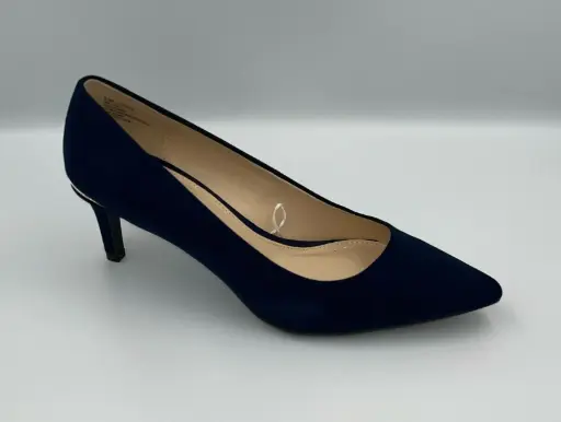 [Liz Claiborne Womens Gracie Pointed Toe Cone Heel Pumps - NAVY 9 1/2 MEDIUM] Zapatos De Tacón Cónico Con Punta Puntiaguda Gracie De Liz Claiborne Para Mujer - Azul Marino 9 1/2 Mediano | 198272027778 TRG188552633