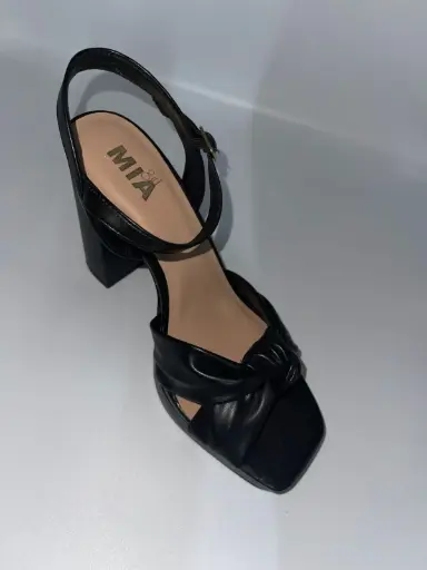 [Mia Girl Womens Lettie-S Block Heel Pumps - BLACK 9 MEDIUM] Zapatos De Tacón Cuadrado Lettie-S De Mia Girl Para Mujer - Negro 9 Mediano | 196628046060 TRG187860970