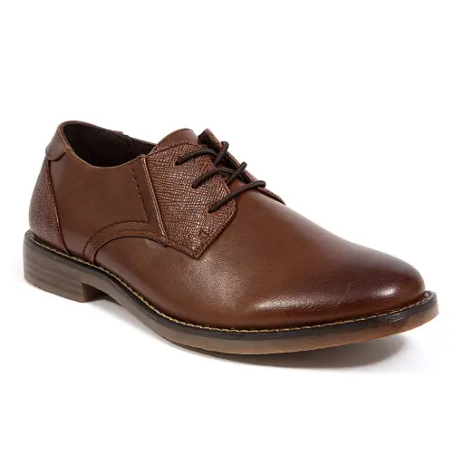 [Deer Stags Little & Big Boys Matthew Jr Oxford Shoes - Brown 7 Medium] Zapatos Oxford Matthew Jr. De Deer Stags Para Niños Pequeños Y Grandes - Marrón 7 Mediano | TRG191580350
