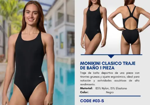 [Traje de Baño Para Mujer Small Elite Swim S-03] Traje de Baño Para Mujer Small Elite Swim S-03