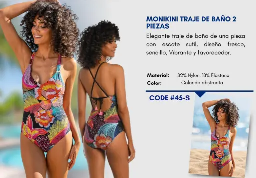 [Traje de Baño Para Mujer Small Elite Swim S-45] Traje de Baño Para Mujer Small Elite Swim S-45