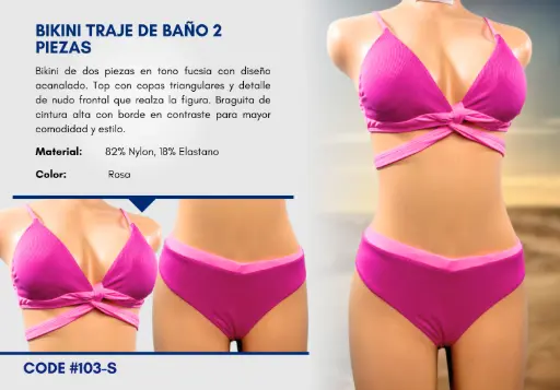 [Traje de Baño Para Mujer Small Superior Swim S-103] Traje de Baño Para Mujer Small Superior Swim S-103