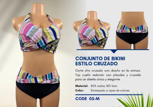 [Traje de Baño Para Mujer Medium Elite Swim M-05] Traje de Baño Para Mujer Medium Elite Swim M-05