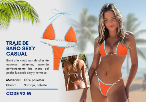 [Traje de Baño Para Mujer Medium Elite Swim M-92] Traje de Baño Para Mujer Medium Elite Swim M-92