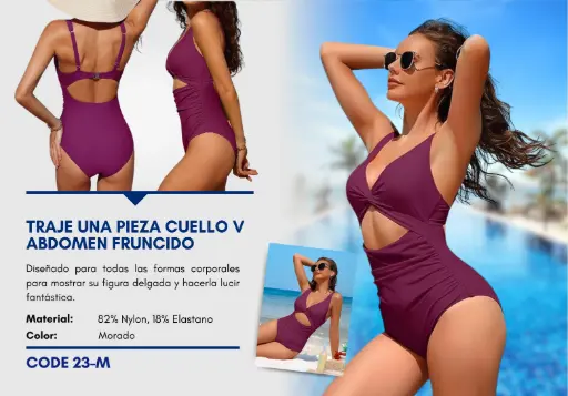 [Traje de Baño Para Mujer Medium Superior Swim M-23] Traje de Baño Para Mujer Medium Superior Swim M-23