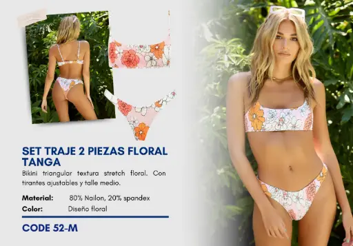 [Traje de Baño Para Mujer Medium Superior Swim M-52] Traje de Baño Para Mujer Medium Superior Swim M-52