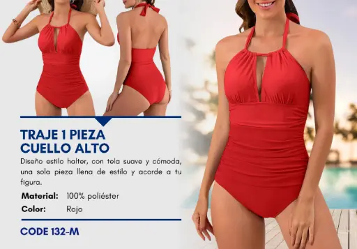 [Traje de Baño Para Mujer Medium Superior Swim M-132] Traje de Baño Para Mujer Medium Superior Swim M-132