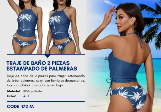 [Traje de Baño Para Mujer Medium Esencial Swim M-172] Traje de Baño Para Mujer Medium Esencial Swim M-172