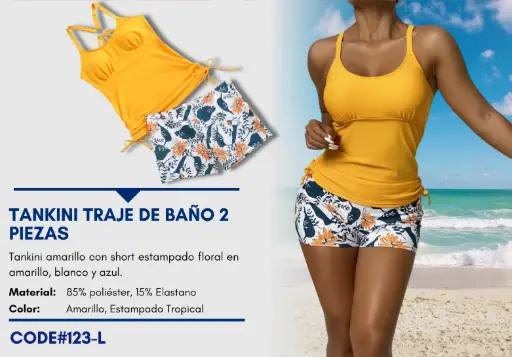 [Traje de Baño Para Mujer Large Elite Swim L-123] Traje de Baño Para Mujer Large Elite Swim L-123