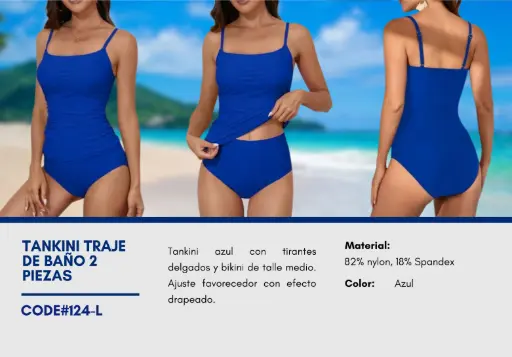 [Traje de Baño Para Mujer Large Elite Swim L-124] Traje de Baño Para Mujer Large Elite Swim L-124