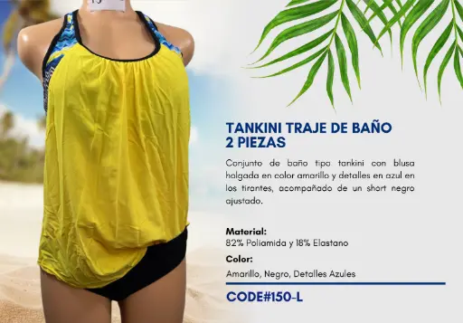 [Traje de Baño Para Mujer Large Elite Swim L-150] Traje de Baño Para Mujer Large Elite Swim L-150