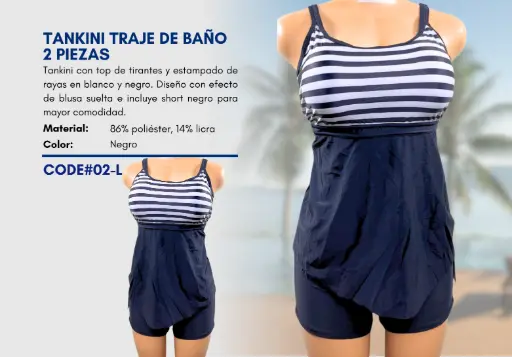 [Traje de Baño Para Mujer Large Superior Swim L-02] Traje de Baño Para Mujer Large Superior Swim L-02