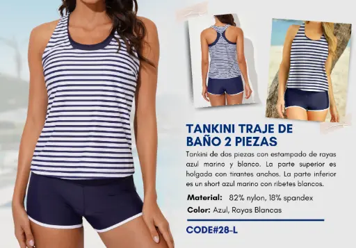 [Traje de Baño Para Mujer Large Superior Swim L-28] Traje de Baño Para Mujer Large Superior Swim L-28