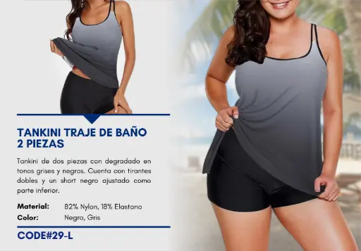 [Traje de Baño Para Mujer Large Superior Swim L-29] Traje de Baño Para Mujer Large Superior Swim L-29