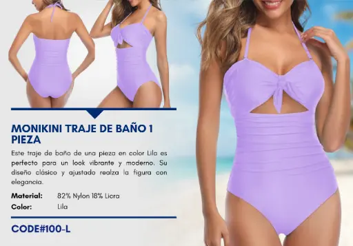 [Traje de Baño Para Mujer Large Superior Swim L-100] Traje de Baño Para Mujer Large Superior Swim L-100