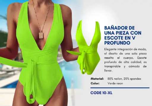 [Traje de Baño Para Mujer Extra Large Elite Swim XL-10] Traje de Baño Para Mujer Extra Large Elite Swim XL-10