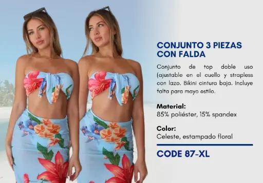 [Traje de Baño Para Mujer Extra Large Elite Swim XL-87] Traje de Baño Para Mujer Extra Large Elite Swim XL-87