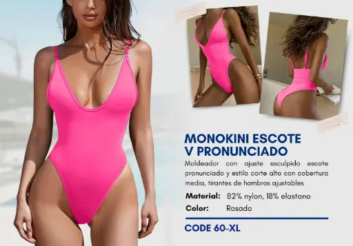 [Traje de Baño Para Mujer Extra Large Superior Swim XL-60] Traje de Baño Para Mujer Extra Large Superior Swim XL-60