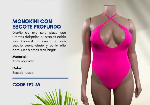 [Traje de Baño Para Mujer Extra Large Superior Swim XL-192] Traje de Baño Para Mujer Extra Large Superior Swim XL-192