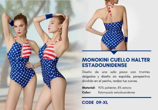 [Traje de Baño Para Mujer Extra Large Esencial Swim XL-09] Traje de Baño Para Mujer Extra Large Esencial Swim XL-09