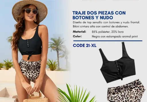 [Traje de Baño Para Mujer Extra Large Esencial Swim XL-20.1] Traje de Baño Para Mujer Extra Large Esencial Swim XL-20