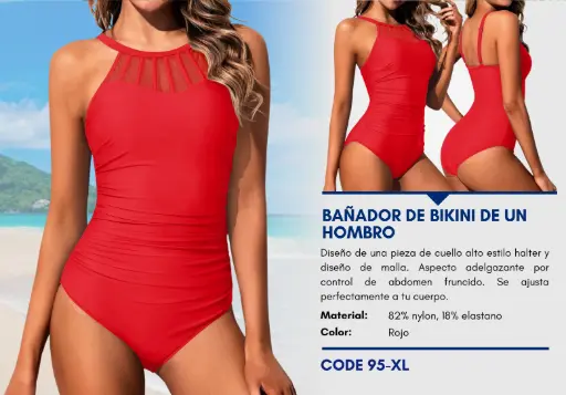 [Traje de Baño Para Mujer Extra Large Esencial Swim XL-95] Traje de Baño Para Mujer Extra Large Esencial Swim XL-95