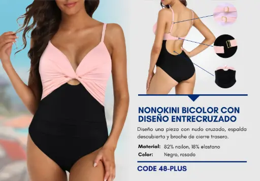 [Traje de Baño Para Mujer PLUS Elite Swim PLUS-48] Traje de Baño Para Mujer PLUS Elite Swim PLUS-48